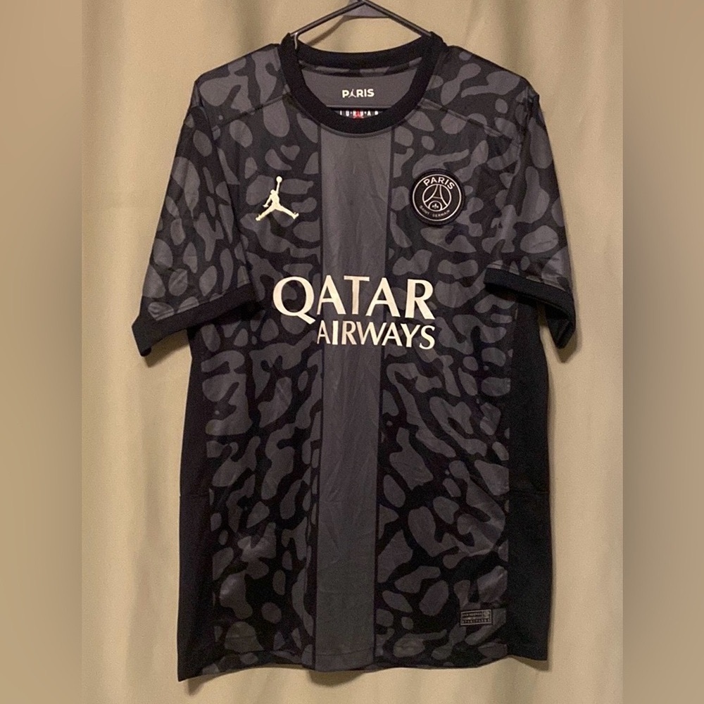 Nike  Jordan Paris Saint Germain  PSG 23/24 Third Soccer Jersey Grey Men’s 2XL